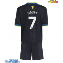 Manchester United Mason Mount #7 Replica Third Minikit 2025-26 Short Sleeve (+ pants)